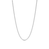 Stock image of sterling silver 24-inch heavy belcher chain 1