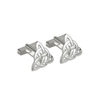 sterling silver trinity knot cufflinks s6434 from Solvar