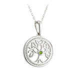 sterling silver small tree of life pendant s45365 from Solvar