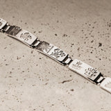 lifestyle image of History of Ireland six links bracelet from Solvar