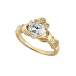 1.25ct lab grown diamond claddagh ring from Solvar
