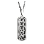 sterling silver celtic ingot pendant s46454 from Solvar