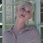 video of a model wearing Trinity Knot pendant necklace from gold and silver Trinity Knot jewellery set from Solvar