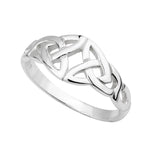 sterling silver celtic ring s2428 from Solvar