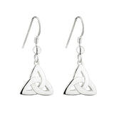 trinity knot drop fish hook earrings s3645 from Solvar